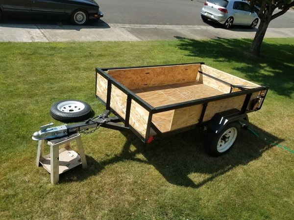 Small Utility Trailer For Sale In Puyallup Wa Offerup