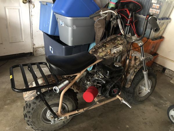 Coleman ct200u-ex mini bike with performance parts for Sale in ...