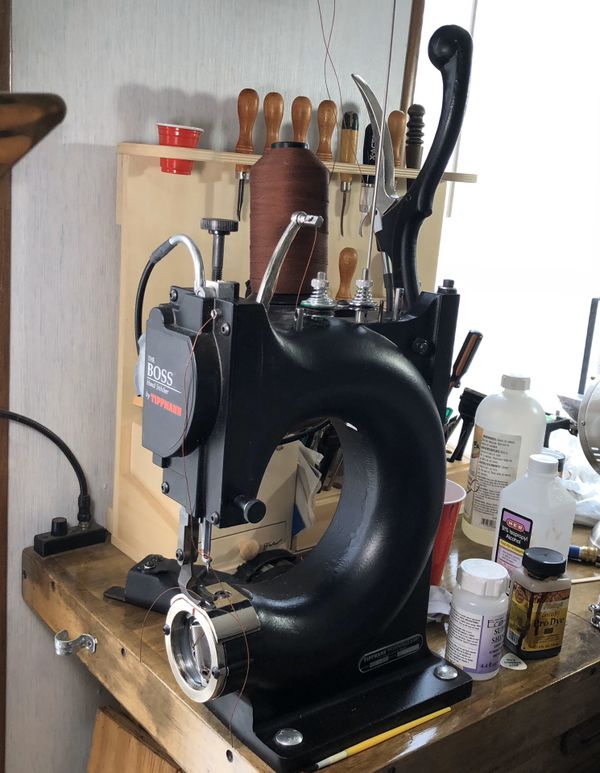 Tippmann leather sewing machine for Sale in Von Ormy, TX OfferUp