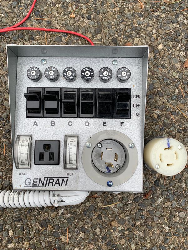 GenTran generator transfer switch for Sale in Everett, WA - OfferUp