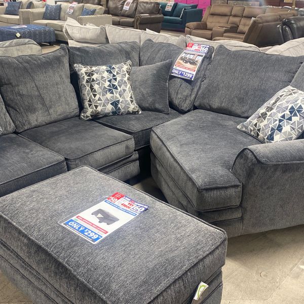 Sectional 3 -piece Tide Clouded Cuddled Sectional for Sale in Glendale ...