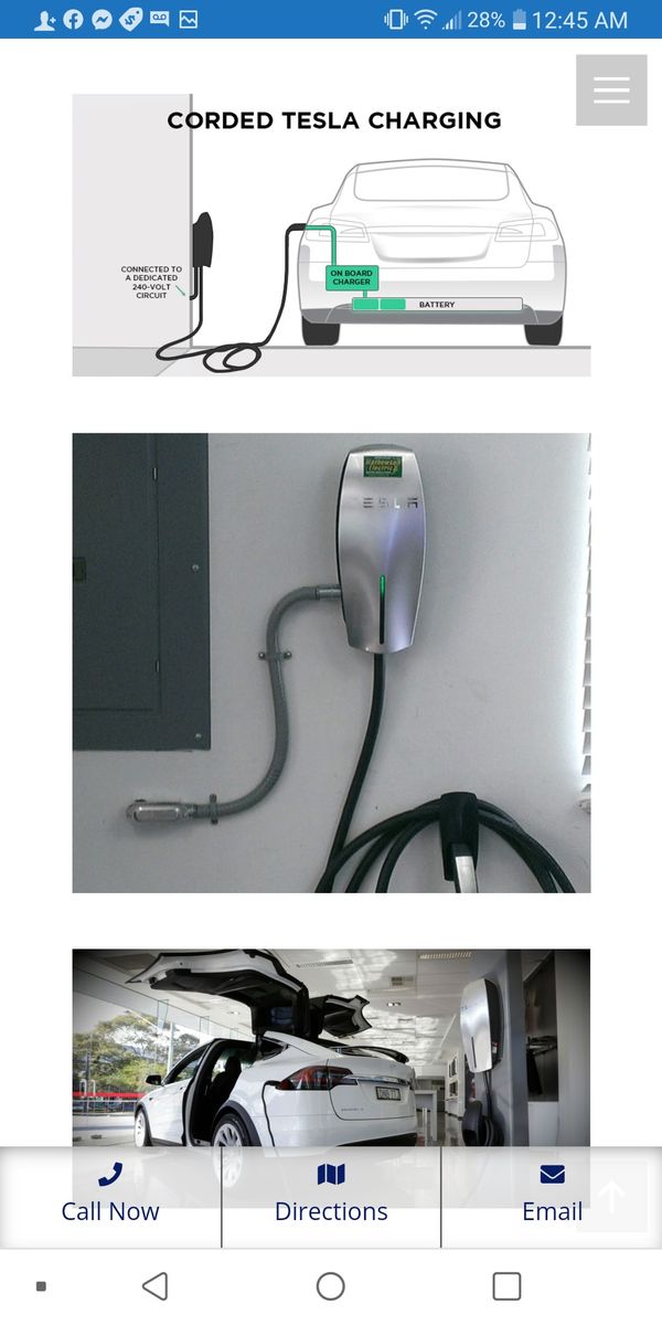 Installing Tesla home chargers & outlets and many more electric motor