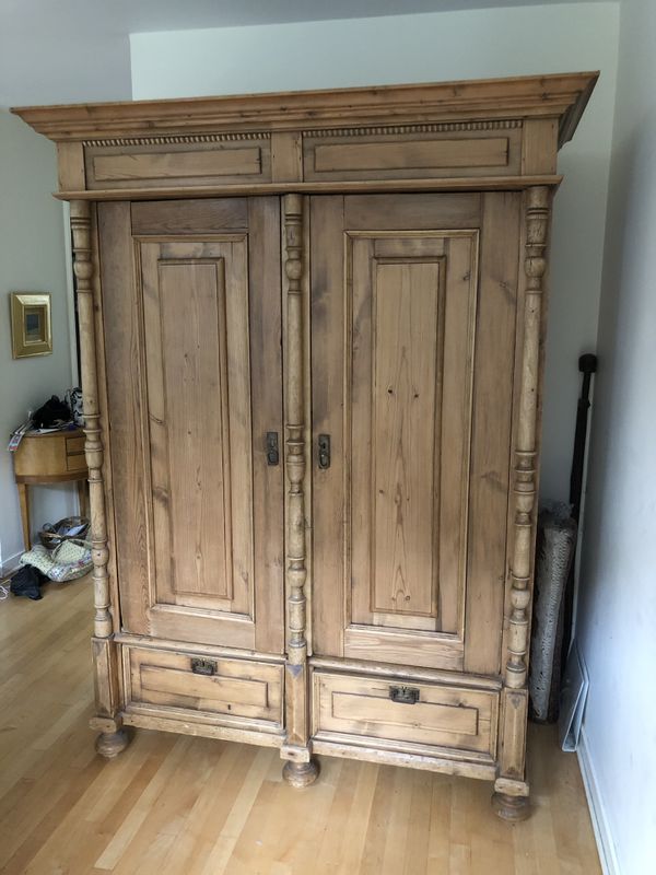 Barn wood armoire for Sale in Chicago, IL OfferUp