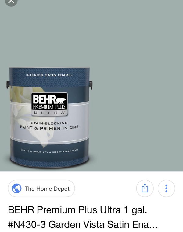 Behr Garden Vista Quart of Paint 75 full for Sale in Bronx, NY OfferUp