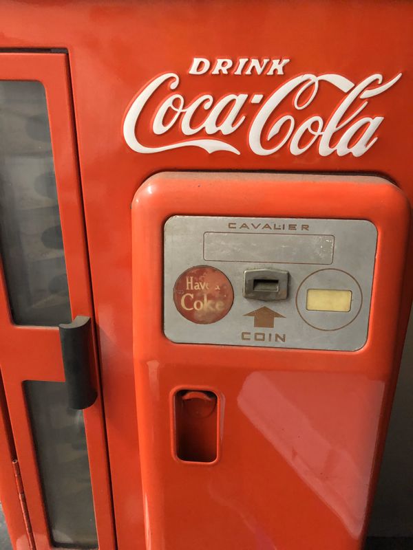 1964 Cavalier Coke Machine For Sale In Carson, Ca - Offerup