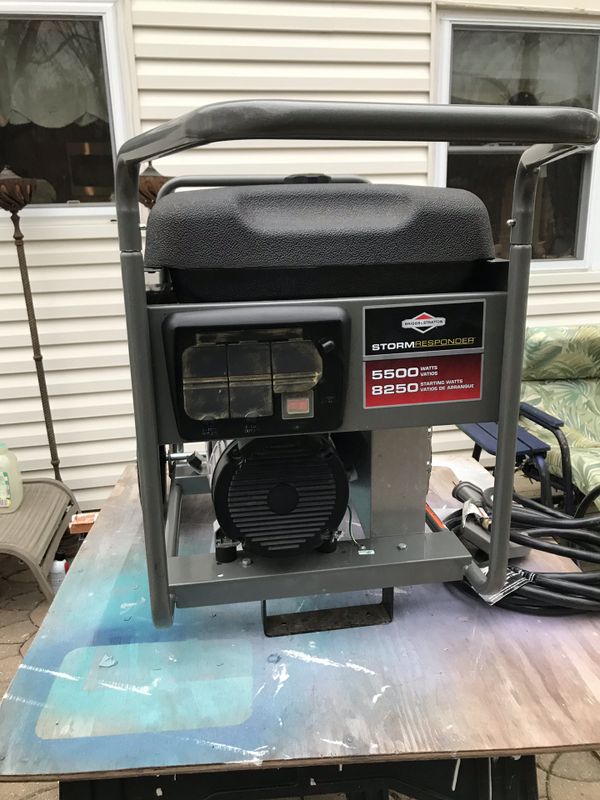 Briggs & Stratton 5500 Storm Responder Generator.THIS IS FIRM PRICE