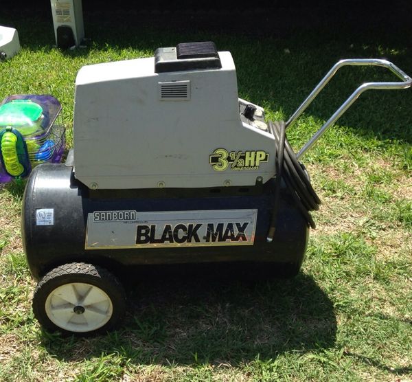 Sanborn Black Max 3.5 hp Electric Air Compressor for Sale in Fontana