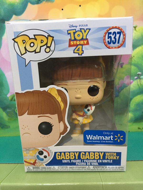 gabby gabby with forky funko pop