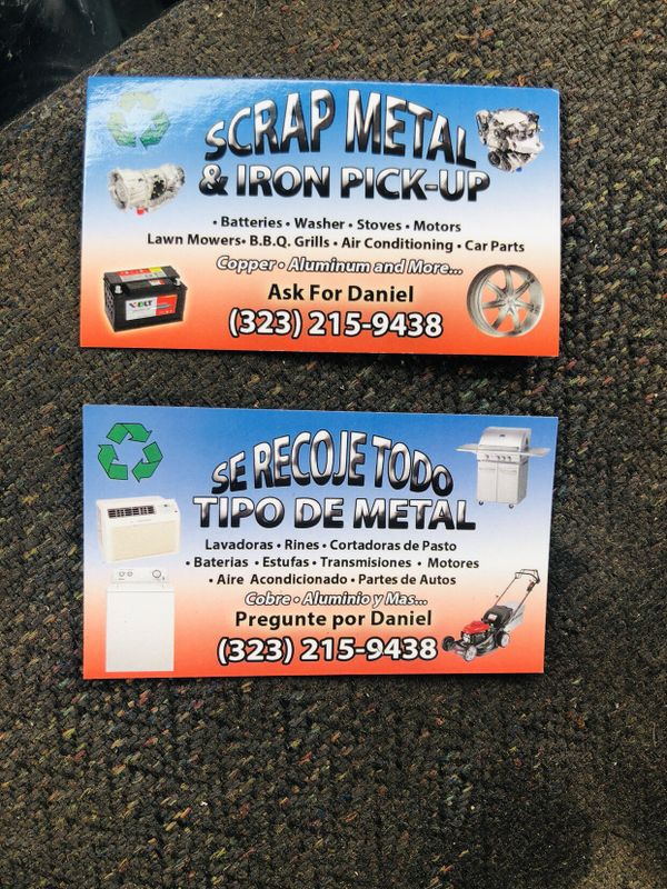 Free Scrap Metal Pick Up for Sale in Hemet, CA OfferUp