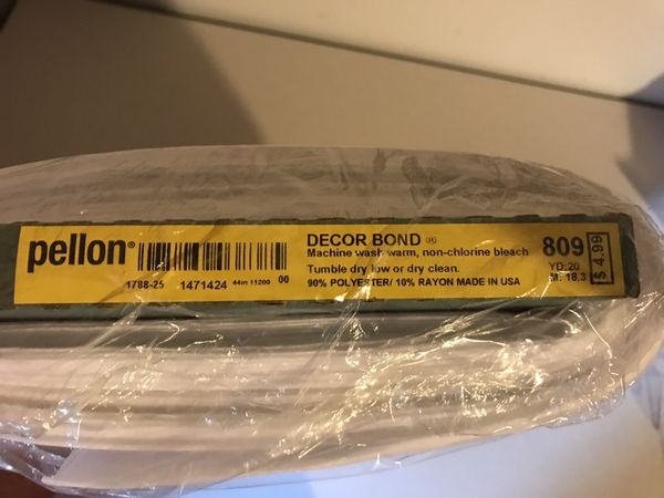 Pellon Decor Bond 809 20 Yard Bolt In Plastic For Sale In