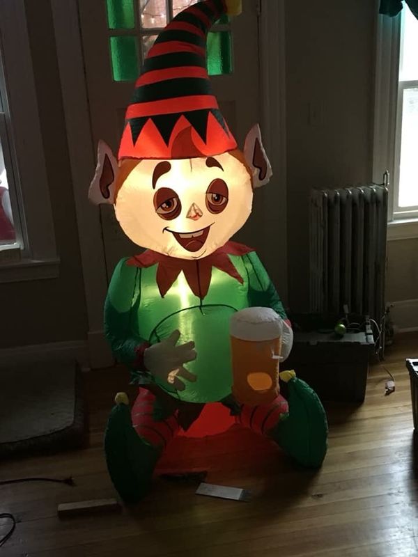 elf on the shelf blow up doll