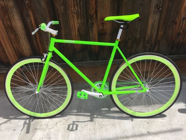 neon green fixie