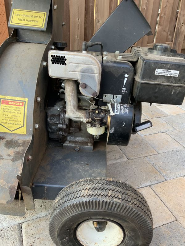 Duerr wood chipper commercial duty rated 8hp/#678 O.B.O for Sale in ...