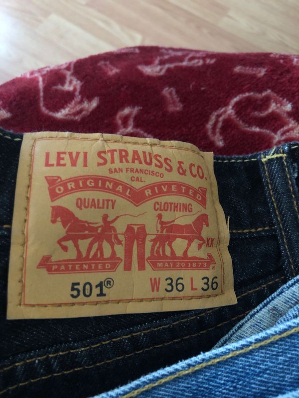 Brand new and used men”s LEVI 501 button fly jeans! for Sale in North Las Vegas, NV - OfferUp