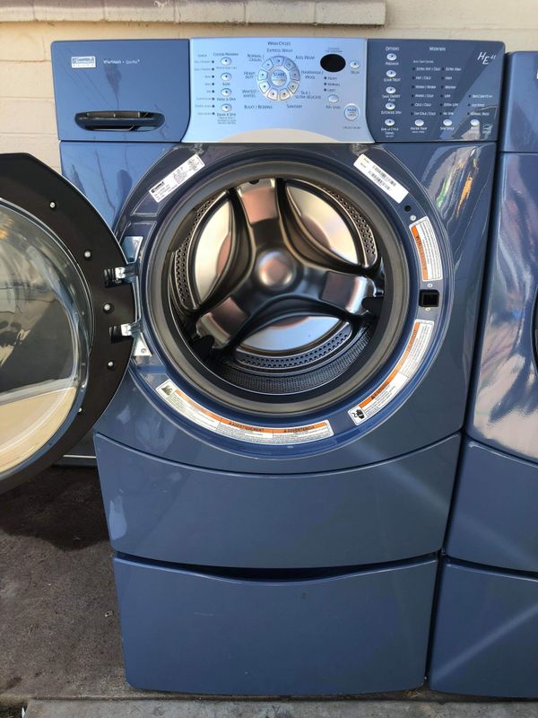 Beautiful kenmore elite he4 electric washer and dryer for Sale in