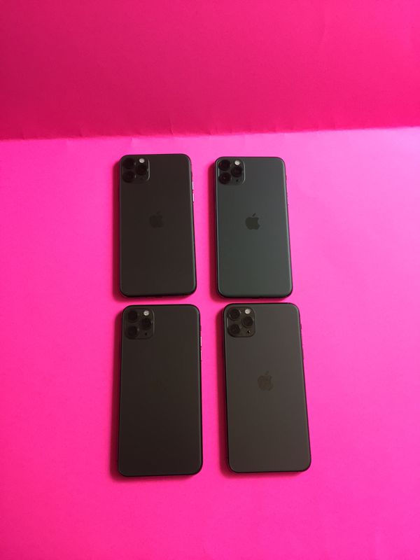 iPhone 11 pro max 256gb completely unlocked for any carrier, $900 each firm, for Sale in West ...