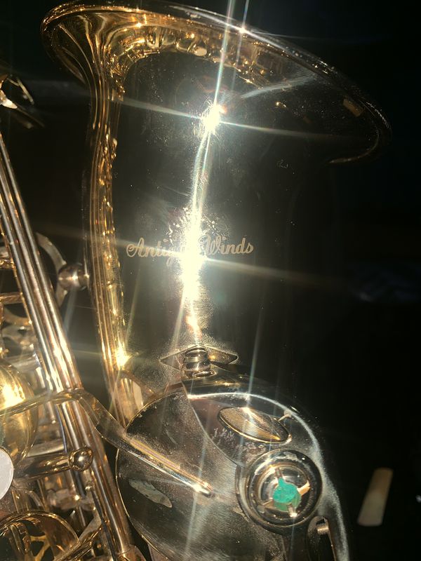 used antigua winds alto saxophone