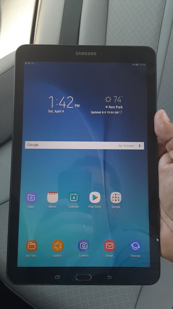 samsung tab e inch