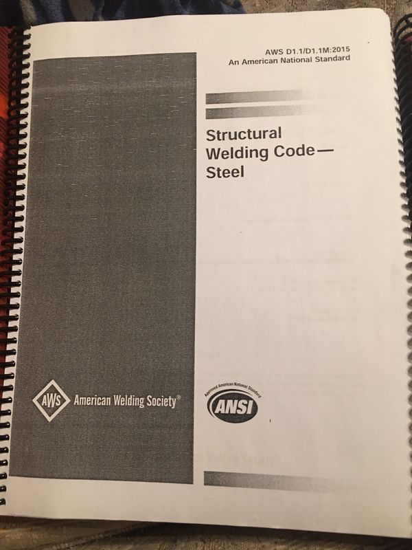 78  Aws D1 1 Structural Welding Code Book for Learn