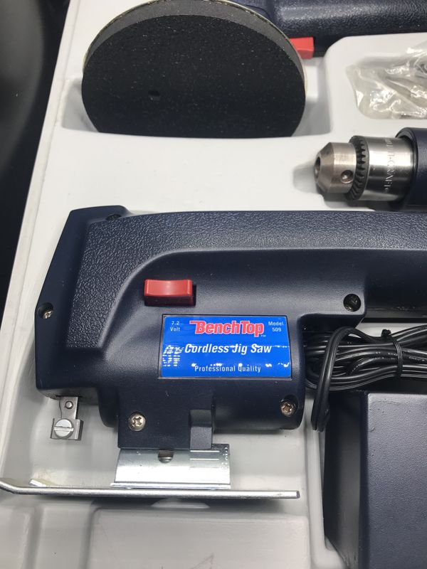 New Benchtop Professional 7.2 V Cordless Power Tool Kit for Sale in