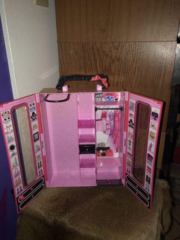 doll clothes storage case