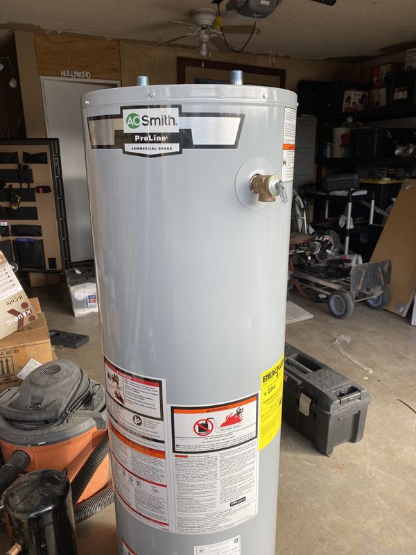 Ao Smith Proline Water Heater 40 Gallon