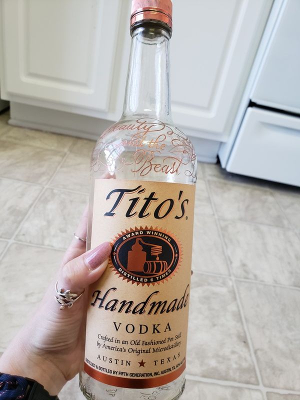 Engraved Tito's Bottle for Sale in Morrisville, NC OfferUp
