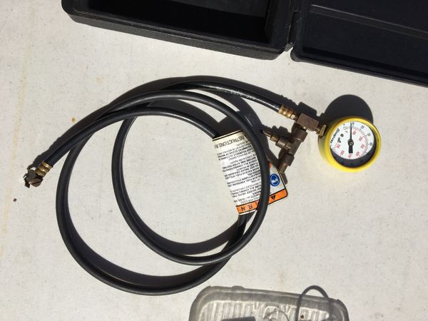 Snap-on Fuel Injection Pressure Gauge Set Mt337b For Sale In Gulfport 