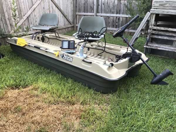 Pelican 10E bass raider fishing boat for Sale in San Antonio, TX - OfferUp