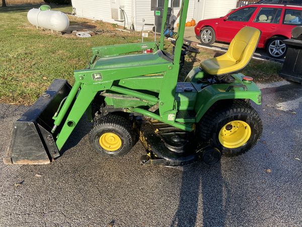 John Deere 455 Mower With Loader For Sale In Lebanon Il Offerup