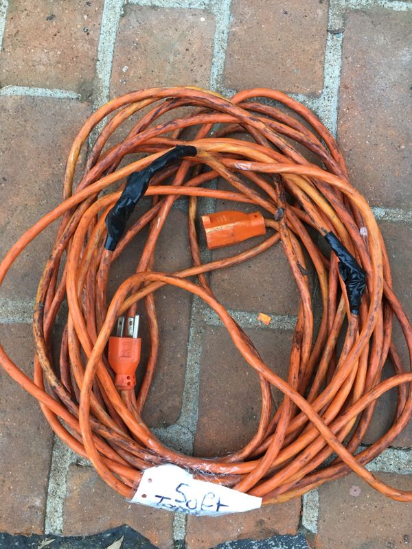 Thick Extension Cords 50 Feet (15 EACH), for trimmers and hedgers and