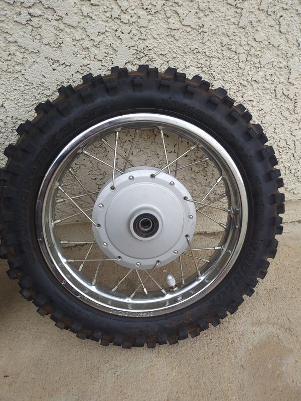 Honda CRF 50 front Wheel/Tire for Sale in Diamond Bar, CA ...