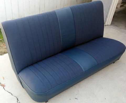 Blue bench seat for Chevrolet Suburban K10 C20 C30 for Sale in Whittier
