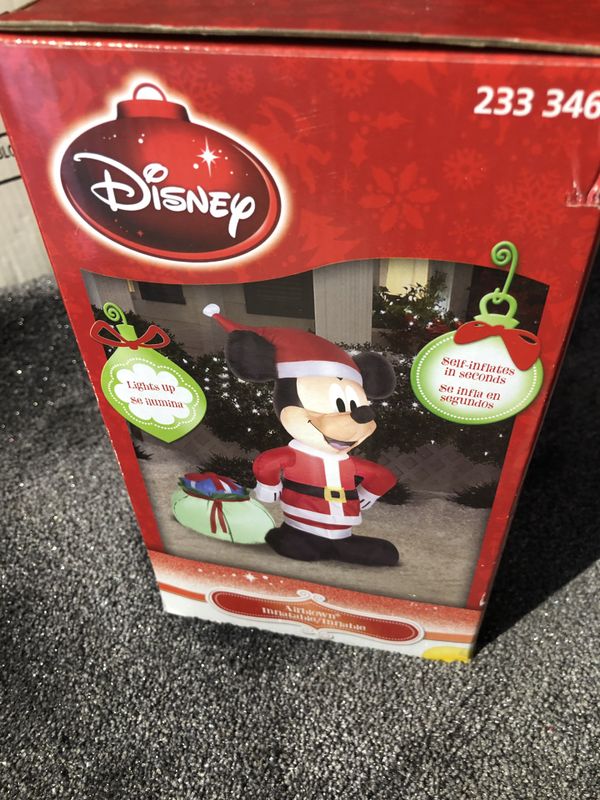 Disney Mickey Mouse holiday airblown inflatable for Sale in Tinton ...