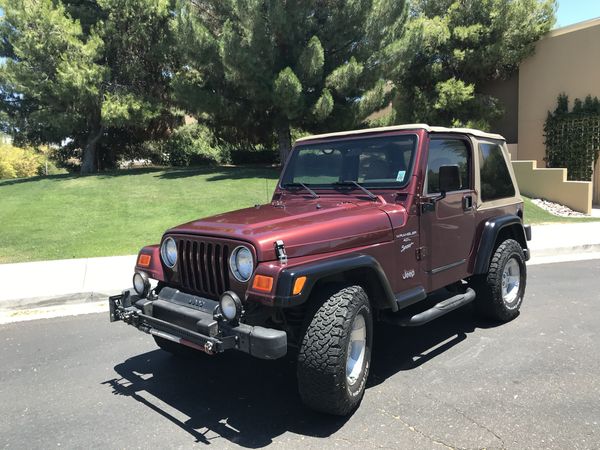 2001 Jeep Wrangler TJ Sport - Soft Top for Sale in Phoenix ...