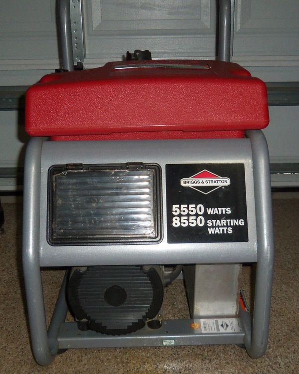 BRIGGS & STRATTON 5550 WATTS / 8550 STARTING WATTS 10HP OHV GENERATOR