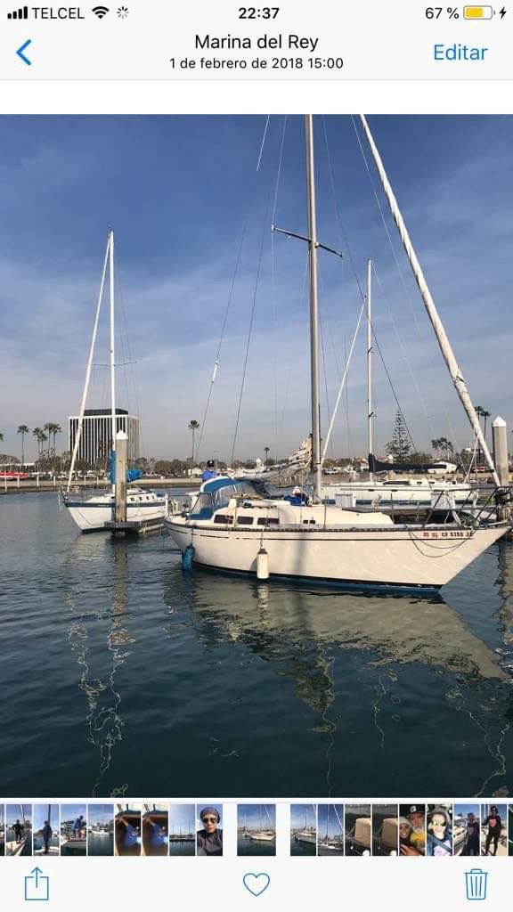 31 foot sailboat