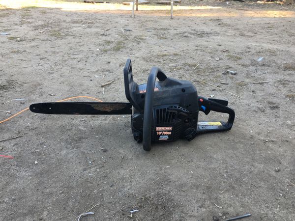 Craftsman chainsaw 16 inch 38cc for Sale in US - OfferUp