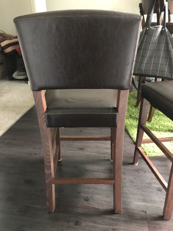 Leather bar stools pier one for Sale in Issaquah, WA OfferUp