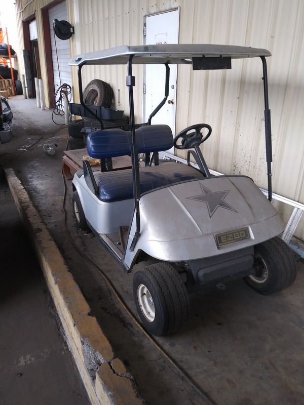 Ezgo electric golf cart Dallas Cowboys for Sale in Irving, TX OfferUp