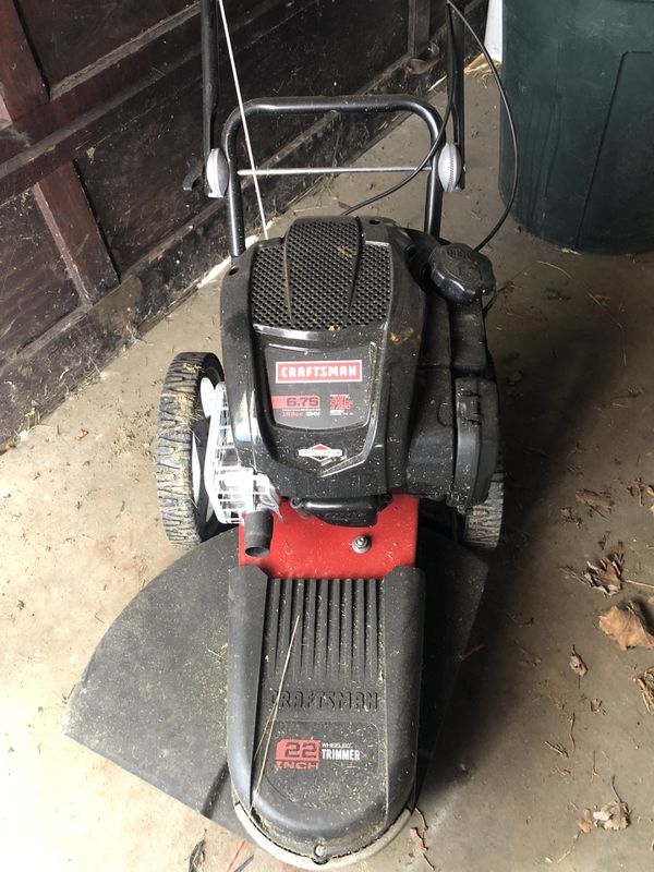 Craftsman 22inch wheeled trimmer for Sale in Cleveland, OH OfferUp