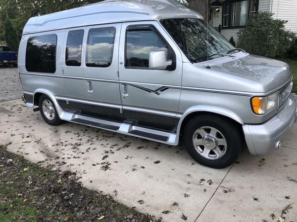 2004 ford high top conversion e150 van super clean. 7 passenger 6 door ...