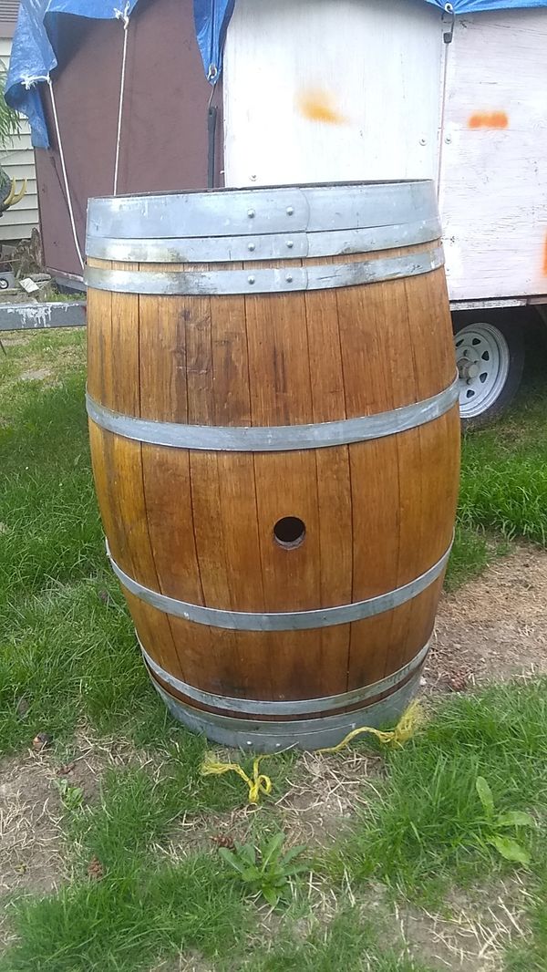 Original 55 gallon wooden wine barrel for Sale in Seattle, WA OfferUp