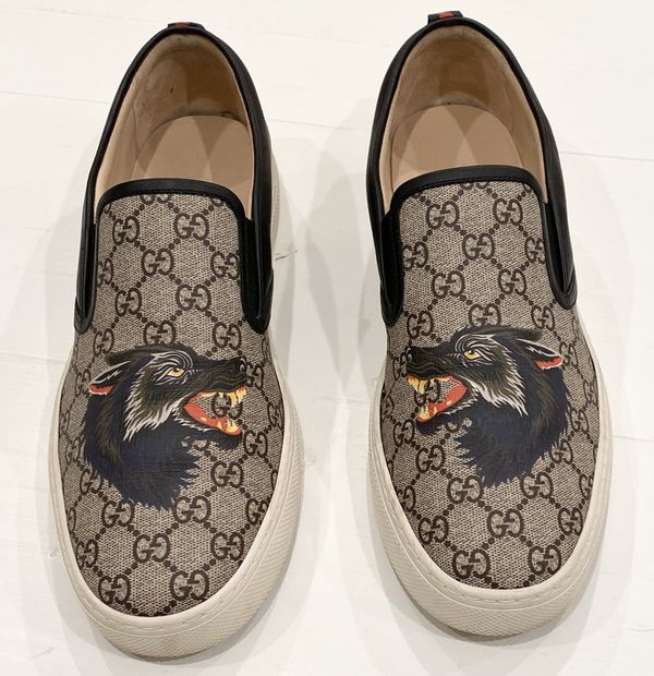 gucci wolf sneakers