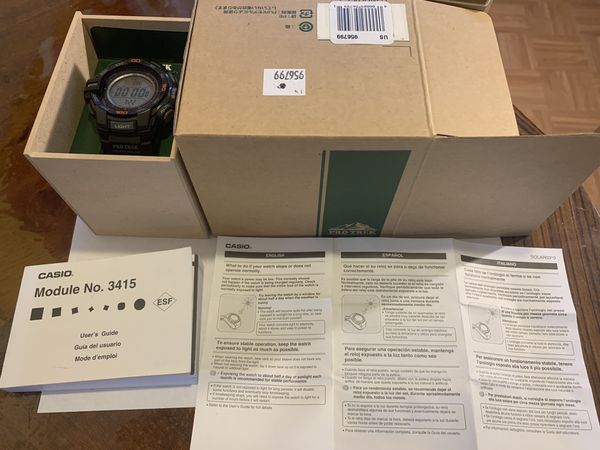 casio protrek 3415 price