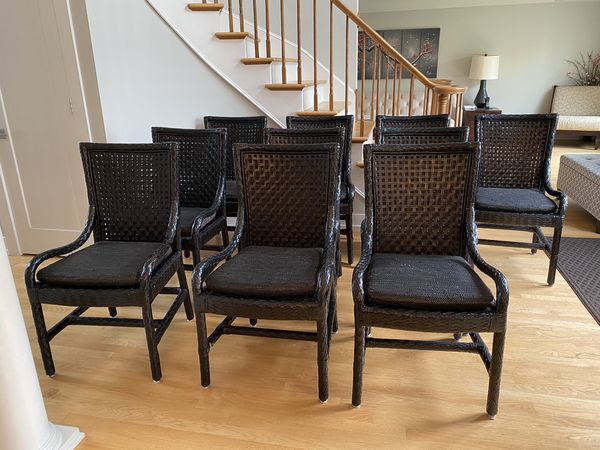 Black Dining Room Chairs (2) for Sale in Buffalo Grove, IL - OfferUp