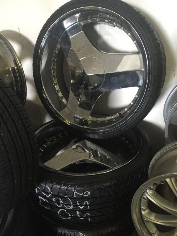 GITANO BLADES RIMS WHEELS 24 INCH SET OF 4 for Sale in Dallas, TX OfferUp