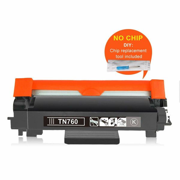 Toner Cartridge Replacement for Brother TN760 TN730 HLL2370DW HL