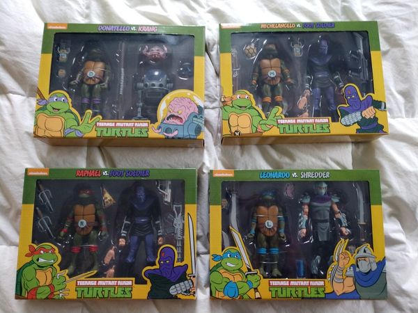 Neca Target Teenage Mutant Ninja Turtles TMNT 2-PACK 1987 ACTION ...