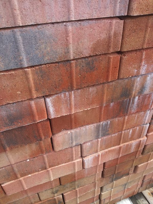 Lots of over size pavers 6x9 n 9x9 n 9x12 greys n reds for 